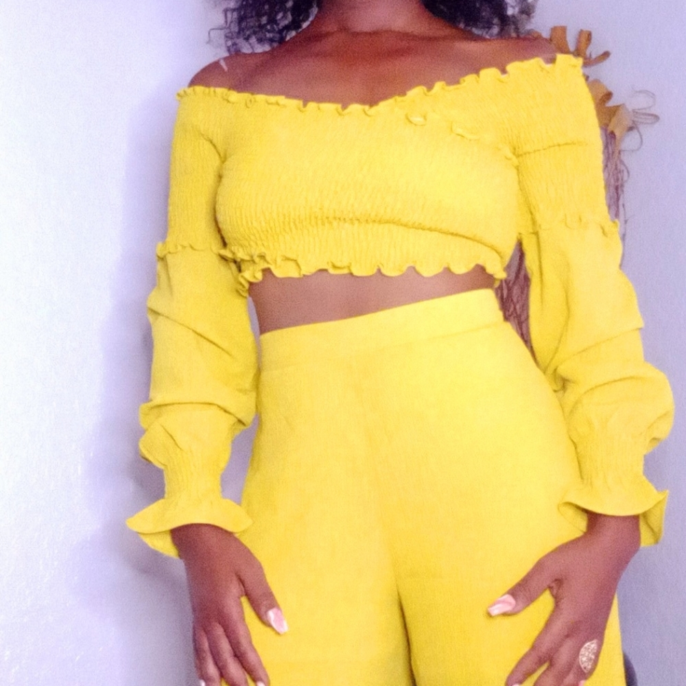 Two piece long set